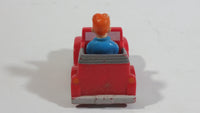 1991 Archie Comics Archie in Red Plastic Toy Car Vehicle Burger King Kids Club Meal