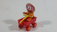 1986 Muppet Babies Animal in a Red Wagon Plastic Toy McDonald's Happy Meal