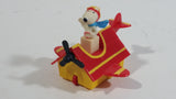 Vintage 1989 Peanuts Gang Pop Mobiles United Features Syndicate Snoopy Flying Ace Doghouse Plastic Toy McDonald's Happy Meals