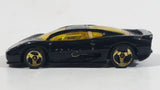 2001 Hot Wheels Company Cars Jaguar XJ220 Black Die Cast Toy Car Vehicle