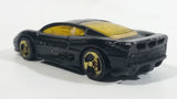 2001 Hot Wheels Company Cars Jaguar XJ220 Black Die Cast Toy Car Vehicle