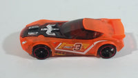 2013 Hot Wheels HW Racing X-Raycers Nerve Hammer Translucent Orange Die Cast Toy Car Vehicle