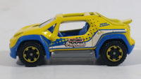 2015 Matchbox MBX Explorers Malibu Marauder Yellow Die Cast Toy Car Vehicle