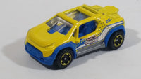 2015 Matchbox MBX Explorers Malibu Marauder Yellow Die Cast Toy Car Vehicle