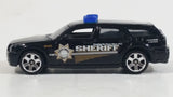 2012 Matchbox Police Dodge Magnum Black Sheriff Die Cast Toy Car Emergency Rescue Vehicle