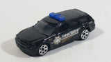 2012 Matchbox Police Dodge Magnum Black Sheriff Die Cast Toy Car Emergency Rescue Vehicle