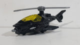 2015 Hot Wheels DC Comics Batman Batcopter Helicopter Black Die Cast Toy Car Vehicle