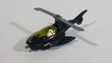 2015 Hot Wheels DC Comics Batman Batcopter Helicopter Black Die Cast Toy Car Vehicle