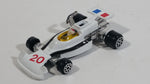 Vintage Summer Formula 1 Grand Prix No. s8014 White #20 Die Cast Toy Race Car Vehicle