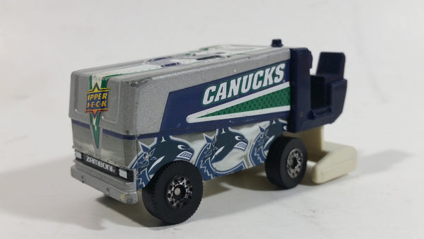 2008 Upper Deck Collectibles Vancouver Canucks NHL Ice Hockey Zamboni Die Cast Collectible Toy Ice Resurfacer 1/50 Scale