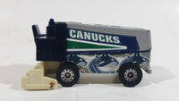 2008 Upper Deck Collectibles Vancouver Canucks NHL Ice Hockey Zamboni Die Cast Collectible Toy Ice Resurfacer 1/50 Scale