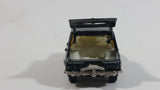 Majorette No. 234 Simca 1100 TI Black Police Die Cast Toy Car Cop Emergency Rescue Vehicle