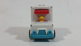 Vintage 1972 Hasbro Aviva Snoopy Handfuls No. C19 Woodstock in White Snoopy Ice Cream Truck Die Cast Toy Car Vehicle