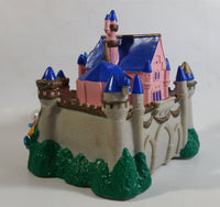 Disney 50th Anniversary Magic Kingdom Light Up Musical Pink Castle Coin Bank Plays 1945 Zip A Dee Doo Dah