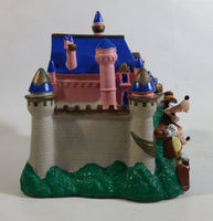 Disney 50th Anniversary Magic Kingdom Light Up Musical Pink Castle Coin Bank Plays 1945 Zip A Dee Doo Dah