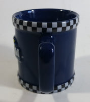 Daytona International Speedway Raised Dark Blue Ceramic Mug Cup