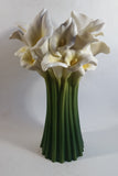 Ibis & Orchid Design #301 Calla Lily 13 1/2" Tall Porcelain Flower Vase