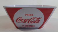 Gibson "Drink" Coca Cola "In Bottles"Plastic Square Shaped Candy Nut Dish