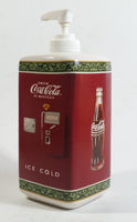 Drink Coca Cola In Bottles "Ice Cold" Ceramic Lotion Dispenser Pump