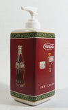 Drink Coca Cola In Bottles "Ice Cold" Ceramic Lotion Dispenser Pump