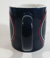 2011-12 MLB Boston Red Sox Baseball Team Raised Relief Embossed Logo Dark Blue Ceramic Coffee Mug Cup