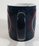 2011-12 MLB Boston Red Sox Baseball Team Raised Relief Embossed Logo Dark Blue Ceramic Coffee Mug Cup