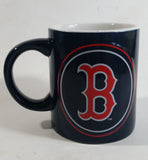 2011-12 MLB Boston Red Sox Baseball Team Raised Relief Embossed Logo Dark Blue Ceramic Coffee Mug Cup