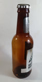 CFL Saskatchewan Roughriders Football Team Plastic 14" Tall Brown Beer Bottle Shaped Coin Bank