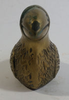 Vintage Brass Bird Decorative Sculpture Made in Korea