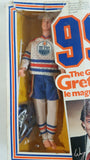 1993 Mattel #99 The Great Gretzky Wayne Gretzky Edmonton Oilers NHL Hockey 12" Tall Team Barbie Doll in Box Short Stick