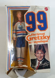 1993 Mattel #99 The Great Gretzky Wayne Gretzky Edmonton Oilers NHL Hockey 12" Tall Team Barbie Doll in Box Long Stick