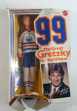 1993 Mattel #99 The Great Gretzky Wayne Gretzky Edmonton Oilers NHL Hockey 12" Tall Team Barbie Doll in Box Long Stick