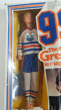 1993 Mattel #99 The Great Gretzky Wayne Gretzky Edmonton Oilers NHL Hockey 12" Tall Team Barbie Doll in Box Long Stick