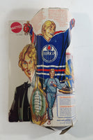 1993 Mattel #99 The Great Gretzky Wayne Gretzky Edmonton Oilers NHL Hockey 12" Tall Team Barbie Doll in Box Long Stick