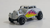 1993 Matchbox 33 Willys Street Rod White Die Cast Toy Car Vehicle