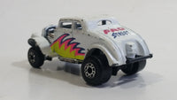 1993 Matchbox 33 Willys Street Rod White Die Cast Toy Car Vehicle