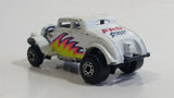 1993 Matchbox 33 Willys Street Rod White Die Cast Toy Car Vehicle