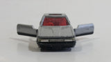 Vintage Tomy Tomica No. 5 Toyota Soarer 2800GT Silver Die Cast Toy Car Vehicle with Opening Doors and Sliding Sunroof Visor