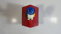 Vintage 1966 Peanuts Character Snoopy "Joe Banker" Dog House Shaped Plastic Coin Bank