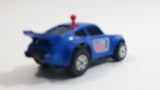 Majorette Motor Porsche Turbo #3 Blue Pull Back Friction Motorized Plastic Blue Toy Car Vehicle