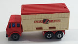 Vintage 1976 Lesney Matchbox Superfast No. 42 Mercedes Container Truck Red Sea Land Die Cast and Plastic Toy Car Vehicle