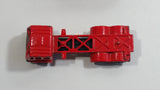 Vintage 1976 Lesney Matchbox Superfast No. 42 Mercedes Container Truck Red Sea Land Die Cast and Plastic Toy Car Vehicle