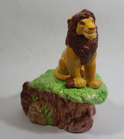 1994 Enesco Walt Disney The Lion King Movie Film Ceramic Musical Box Plays Circle of Life