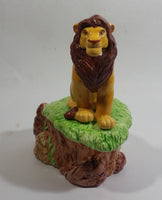 1994 Enesco Walt Disney The Lion King Movie Film Ceramic Musical Box Plays Circle of Life