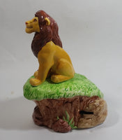 1994 Enesco Walt Disney The Lion King Movie Film Ceramic Musical Box Plays Circle of Life