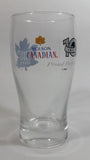 Molson Canadian NHL 100th Anniversary 1917-2017 Toronto Maples Leafs Ice Hockey Team 6 1/4" Tall Glass Beer Cup