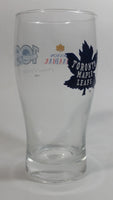 Molson Canadian NHL 100th Anniversary 1917-2017 Toronto Maples Leafs Ice Hockey Team 6 1/4" Tall Glass Beer Cup