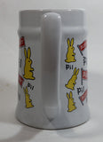 Pilsner Beer Bunny Rabbit Themed 5 1/2" Tall Stein Mug Breweriana Collectible Drinkware