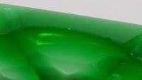 Vintage Dark Green Depression Glass Ash Tray