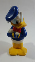 Disney Donald Duck Cartoon Character Hard Rubber 5 1/2" Tall Figure